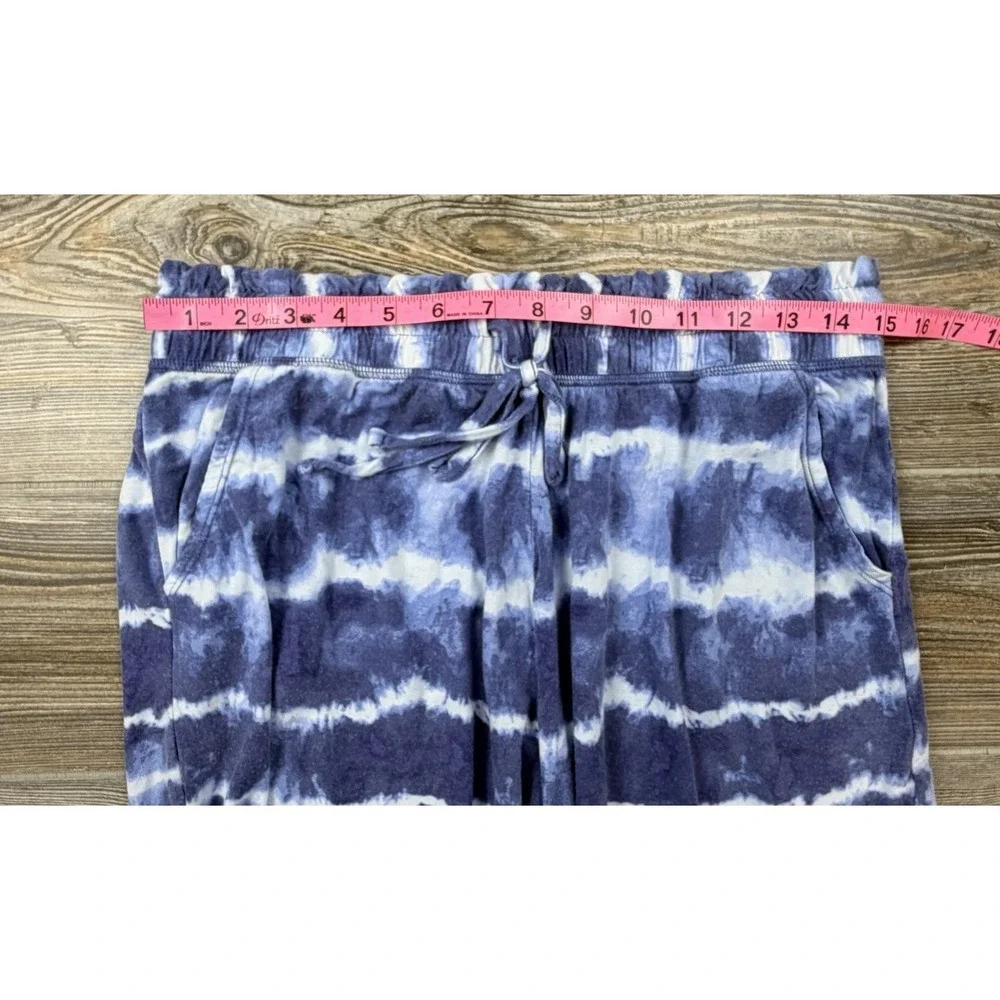 Koolaburra UGG Blue White Tie Dye Pattern Pajamas PM Soft Comfy Lounge